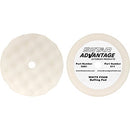 5 Star Advantage WHITE Foam Waffle Compounding Pad COARSE (2 PACK 8" diameter, 1.25 depth)