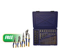 Irwin Hanson 48Pc Master Extraction Set w/FREE 10Pc "The Original™" Locking Pliers