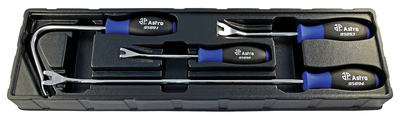 Astro Pneumatic 4 Pc. Door Panel & Upholstery Tool Set