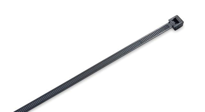 ATD Tools 8" Black UV Stabilized Nylon Cable Ties, 100 pc.