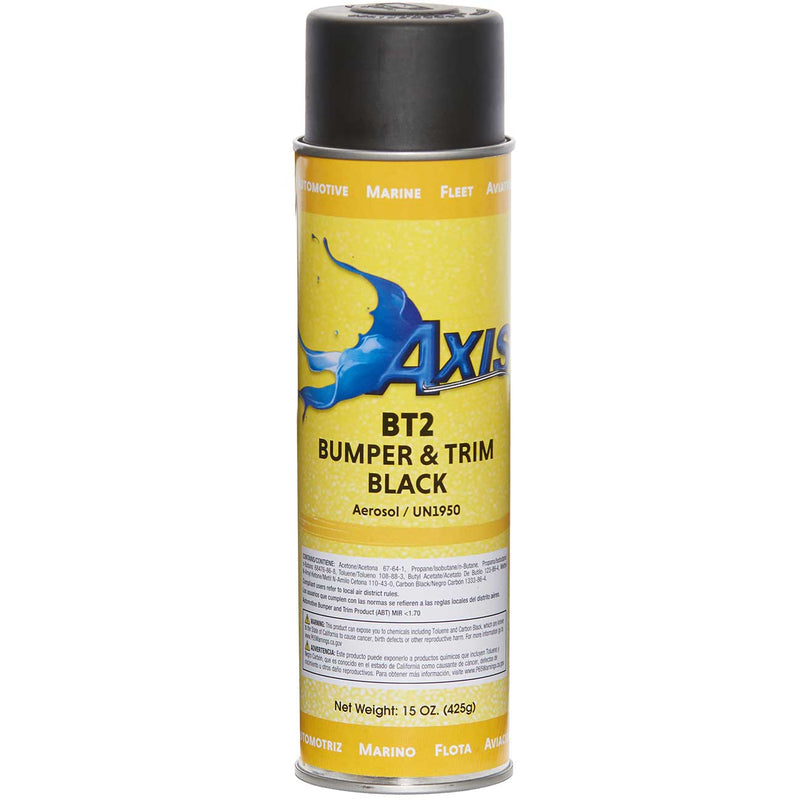 AXIS PERFORMANCE COATINGS BUMPER & TRIM BLACK AEROSOL