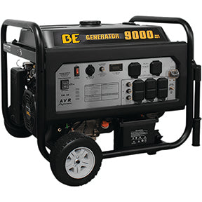 BE Power Equipment 9,000 Watt Electric Start Generator