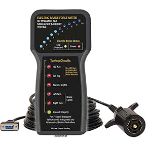 Innovative Products of America Electric Brake Force Meter with Dynamic Load Simulation and Trailer Circuit Testing