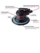 Ingersoll Rand Vacuum-Ready Random Orbital Air Sander