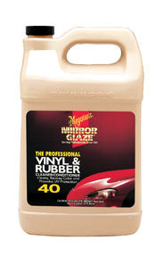 Meguiar's Mirror Glaze® Vinyl & Rubber Cleaner & Conditioner, Gallon