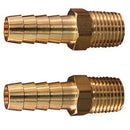 Milton Industries 1/4" M. End, 3/8" ID Hose