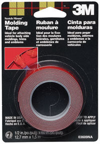 3M 1/2 X 5' MOLDING TAPE