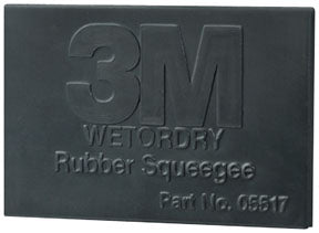 3M SQUEEGEE RUBBER 2-3/4 IN X 4-1/2 IN 50BX