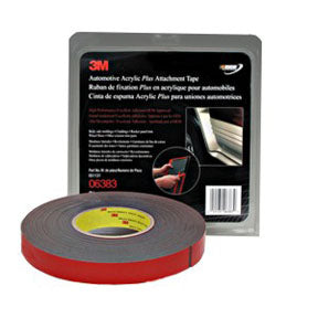 3M AUTOMOTIVE ATTACHMENT TAPE BLACK 7/8 X 20YRDS