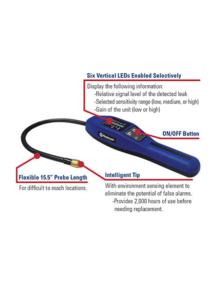 Mastercool IntellaSense II Refrigerant Leak Detector